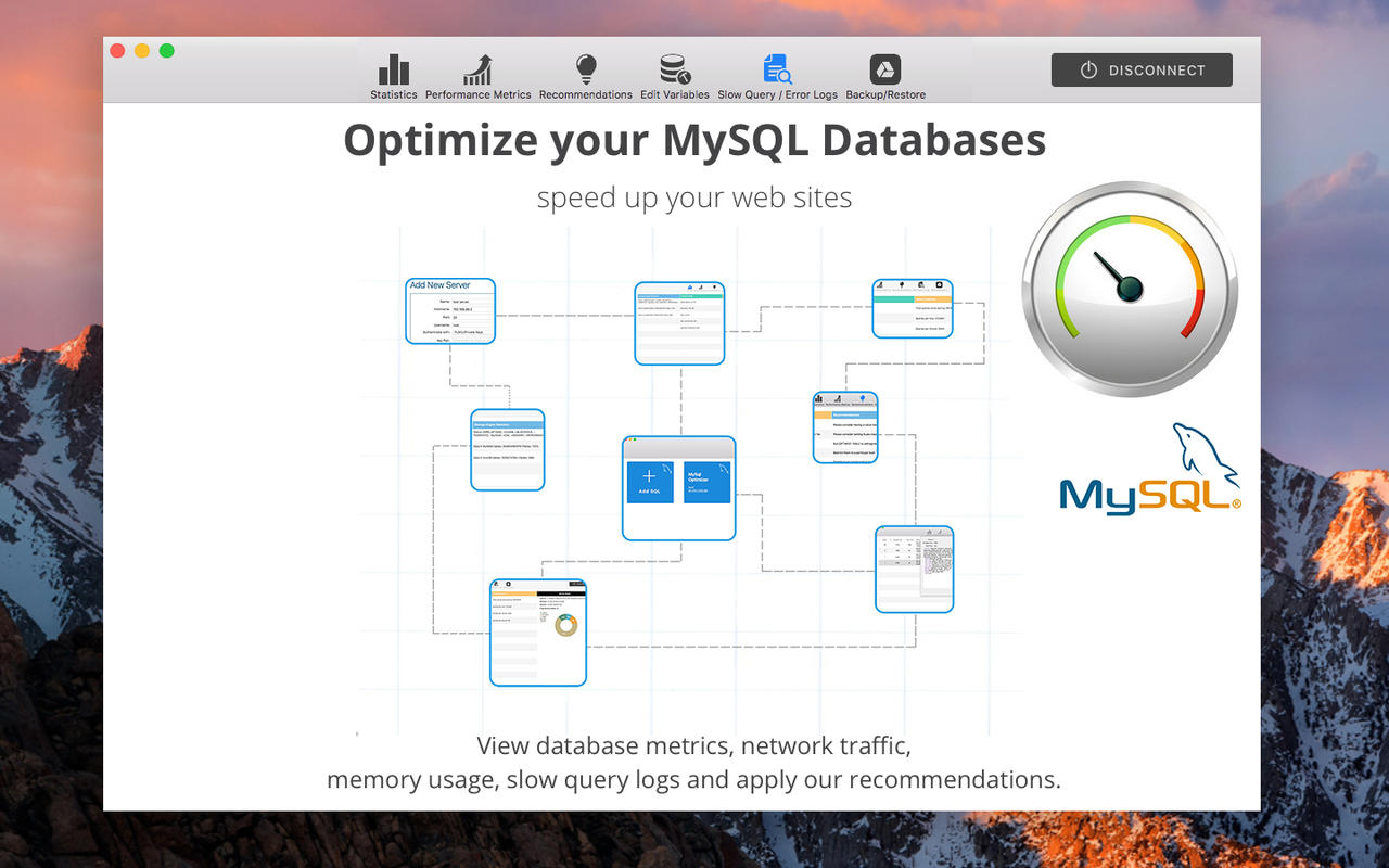 MySQL Optimizer 1.3 : Main Window