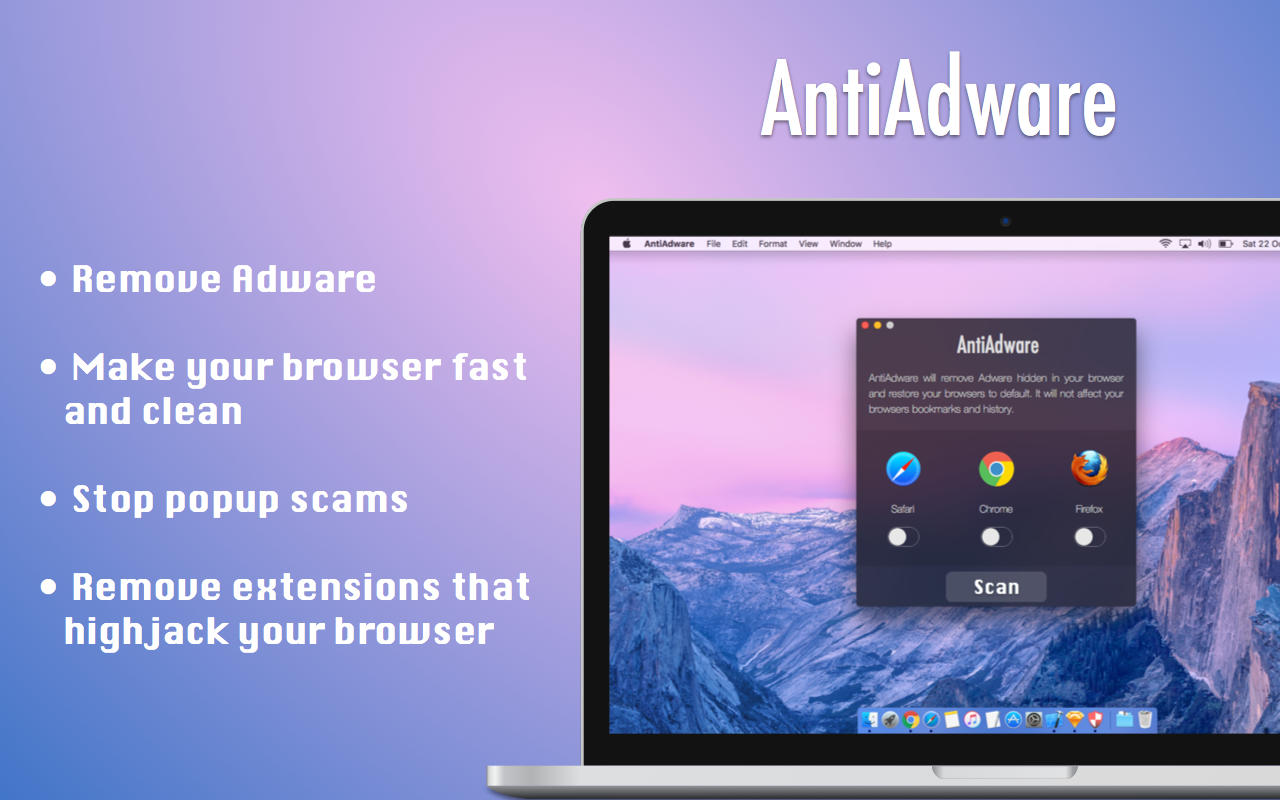 AntiAdware 2.0 : Main Window