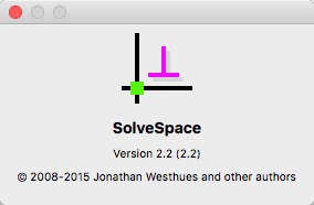 solvespace 2.2 : About Window