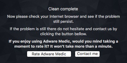 Adware Medic 1.0 : Clean Window