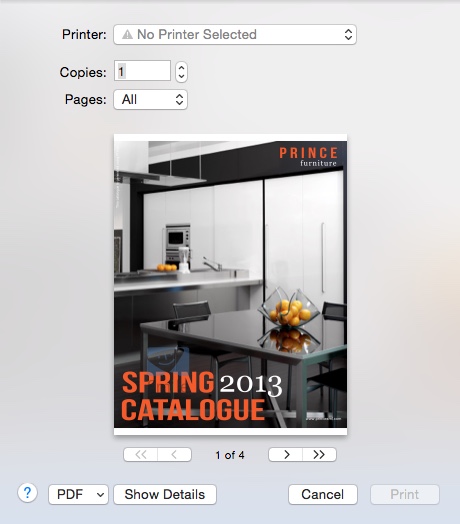 PDFpenPro 8.3 : Printing PDF