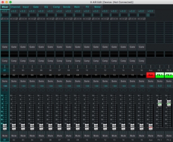 x air edit behringer download