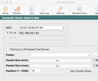 lan speed test 2