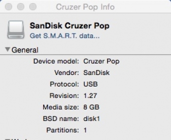 Checking Storage Device Info