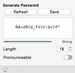 Enpass 5.4 : Generating Password
