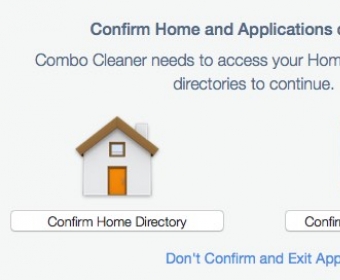Select Home and Applications Directory