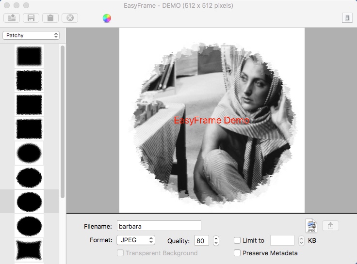 EasyFrame 2.6 : Preview Edited Picture