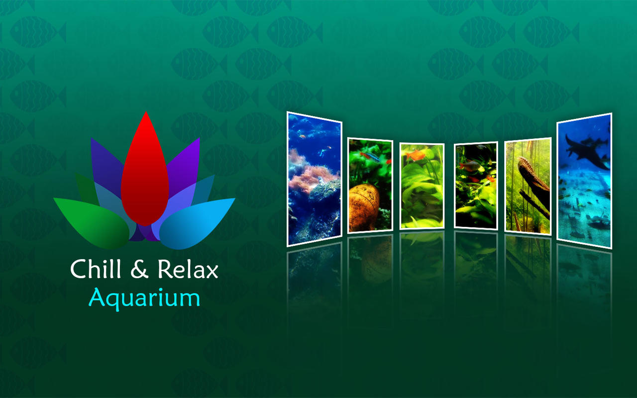 Chill & Relax Aquarium Cay Fish Tank HD Video 1.1 : Main Window