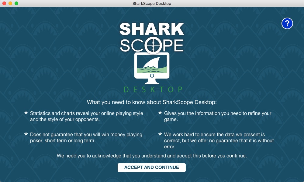 SharkScope Desktop 1.4 : Main window
