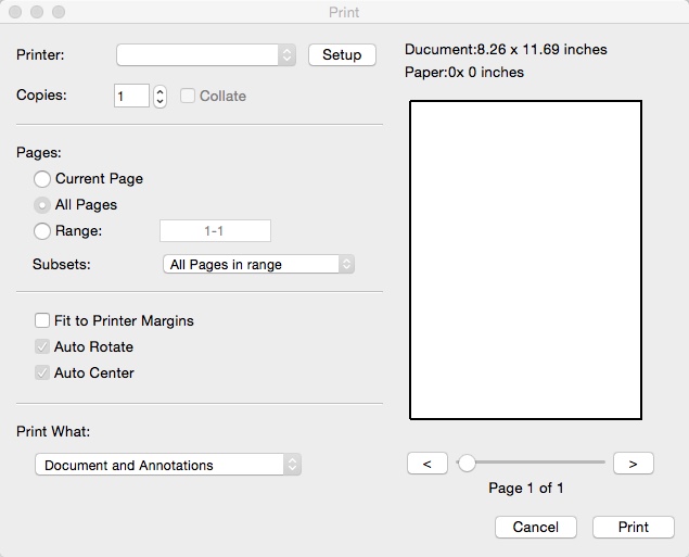 Foxit Reader 2.3 : Configuring Printing Settings