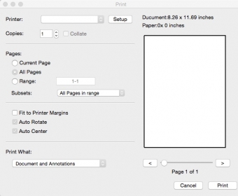 Configuring Printing Settings