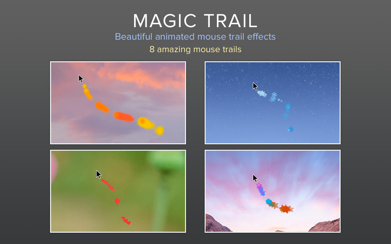 Magic Trail 1.1 : Main Window