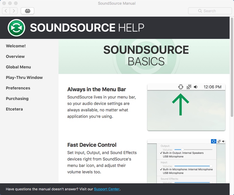 SoundSource 3.0 : Help Guide