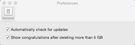 DaisyDisk 4.4 : Preferences Window