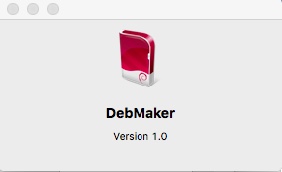 DebMaker 1.0 : About Window