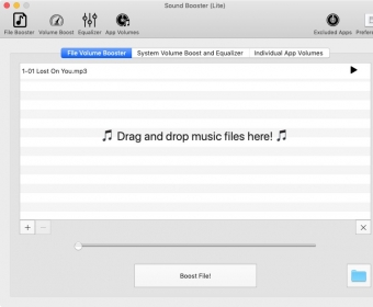 File Volume Booster