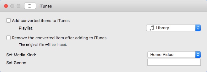 Permute 2.4 : Configuring iTunes Settings