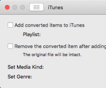 Configuring iTunes Settings