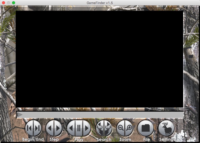 GameFinder 1.5 : Main window