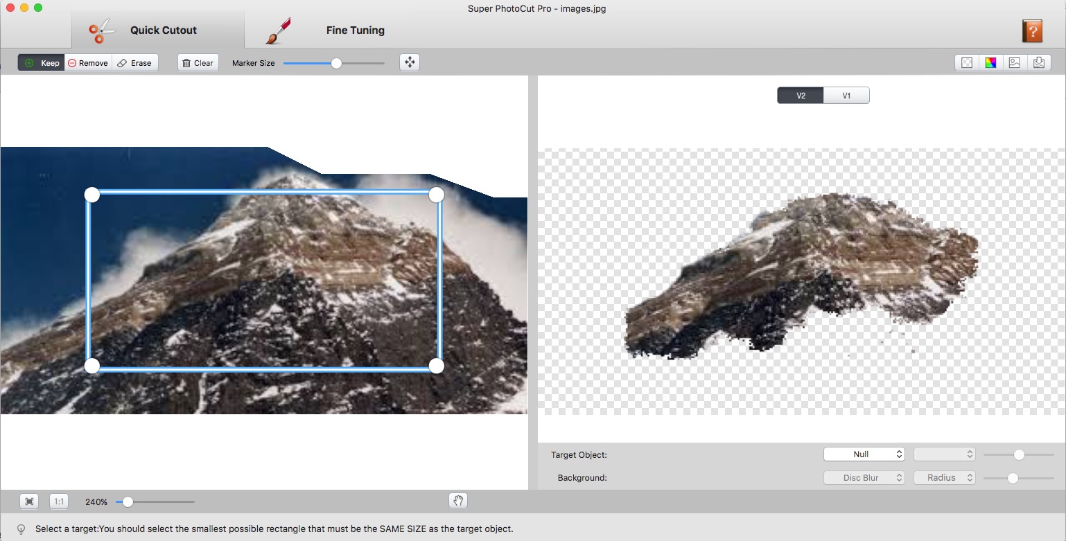 Super PhotoCut Pro 2.6 : Add Image Window