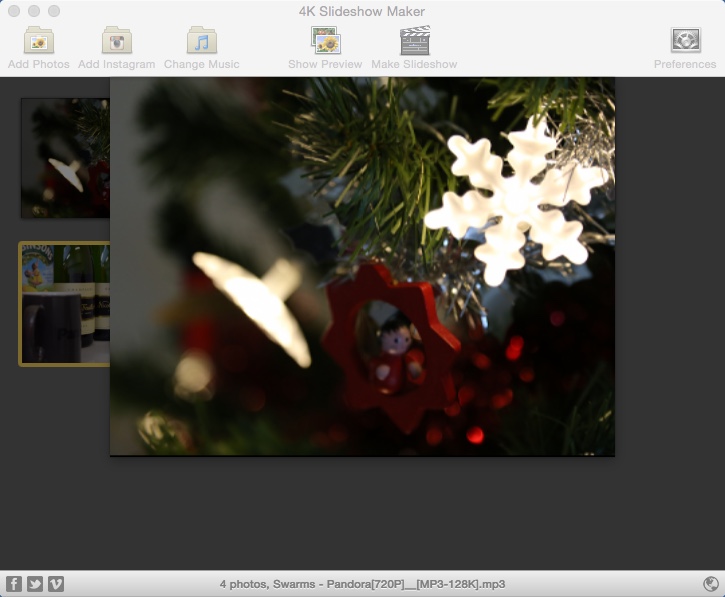 4K Slideshow Maker 1.6 : Preview Slideshow
