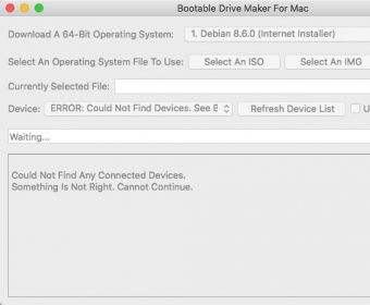 mac bootable drive maker