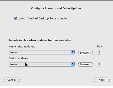 Stanford Desktop Tools 3.1 : Main window