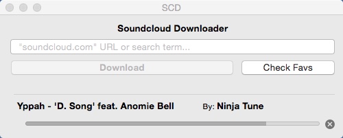 SoundCloud Downloader 2.7 : Downloading Song