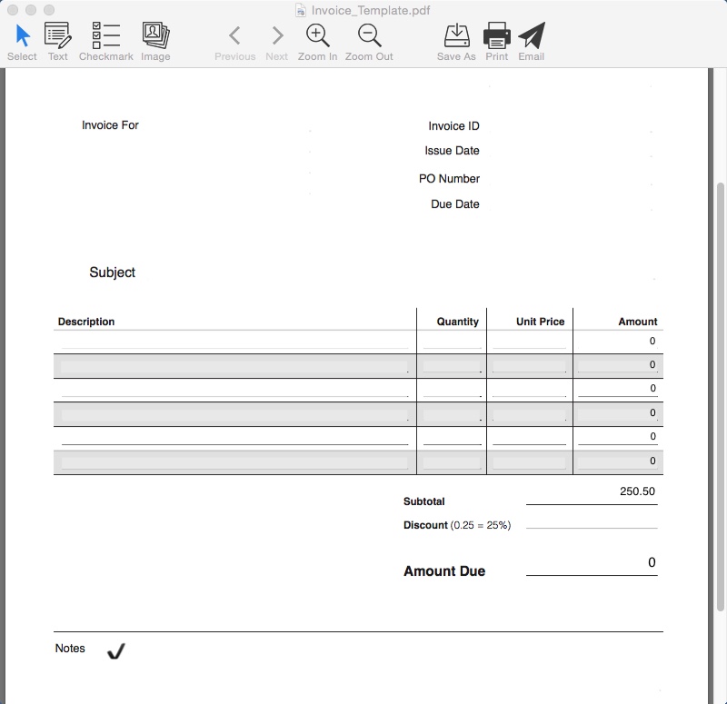 PDF Form Filler 3.3 : Main Window