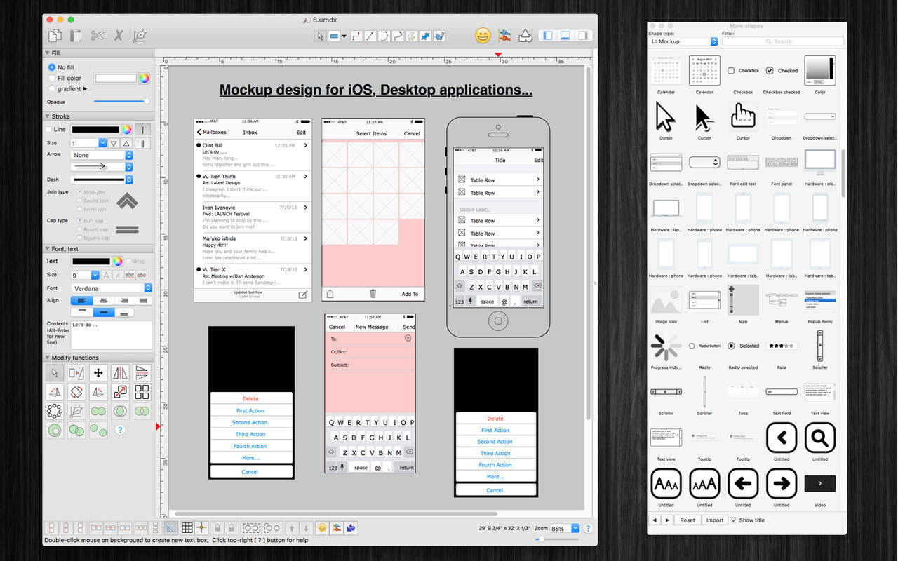 VisualDesigner 4.0 : Main Window