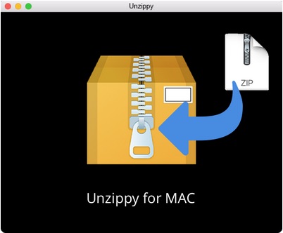 Unzippy 1.0 : Main window