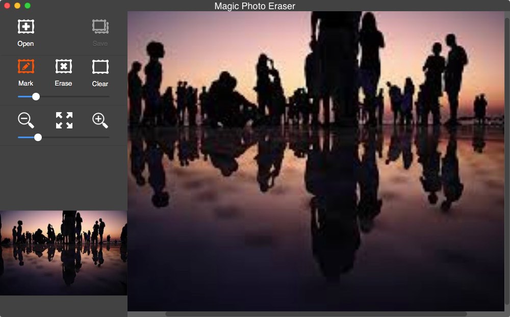 Magic Photo Eraser 1.6 : Add Image Window