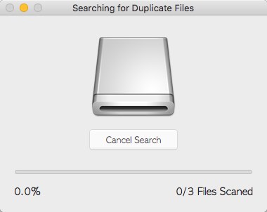 Duplicate File Doctor 1.0 : Scan Window