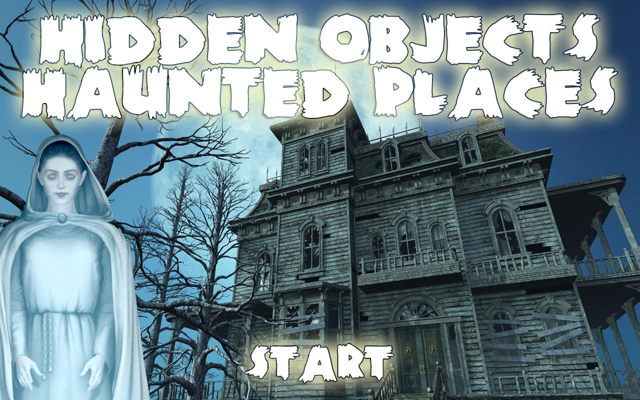 Hidden Objects Haunted Places 1.0 : Main Window