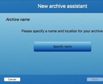 New Archive Assistant