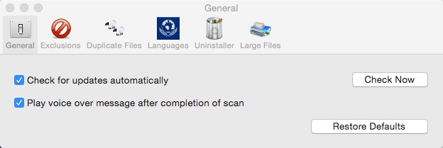 advanced mac cleaner app: advanced mac cleaner login item