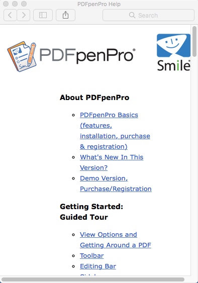 PDFpenPro 9.0 : Help Guide