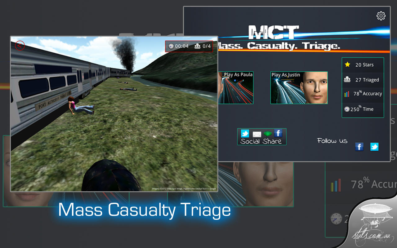 Mass Casualty Triage 1.0 : Main Window