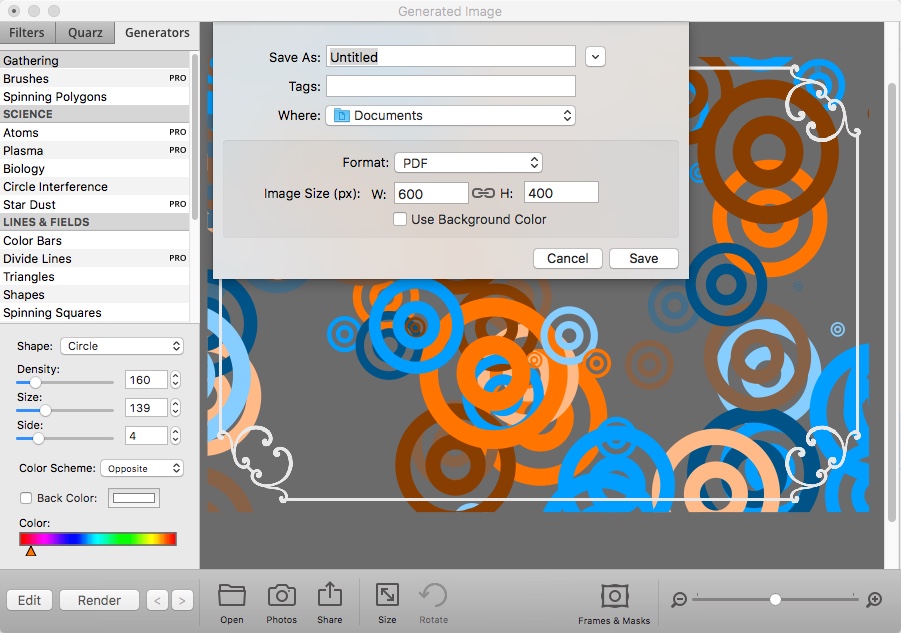 Image Tricks 3.9 : Exporting Resulting Image