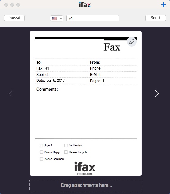 iFax 3.1 : Creating Fax