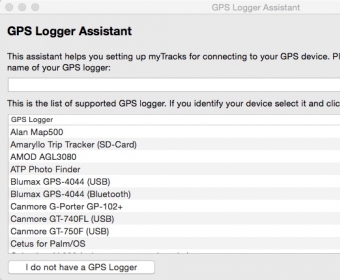 GPS Logger Assistant
