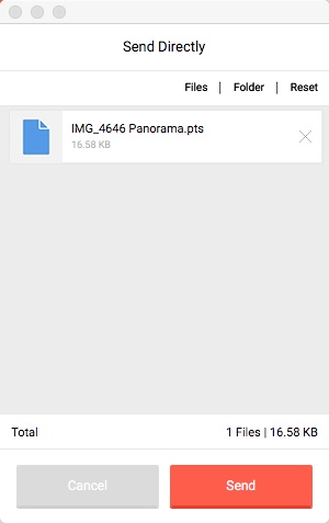 Send Anywhere 3.6 : Importing Files For Sharing