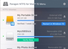 How to use paragon ntfs