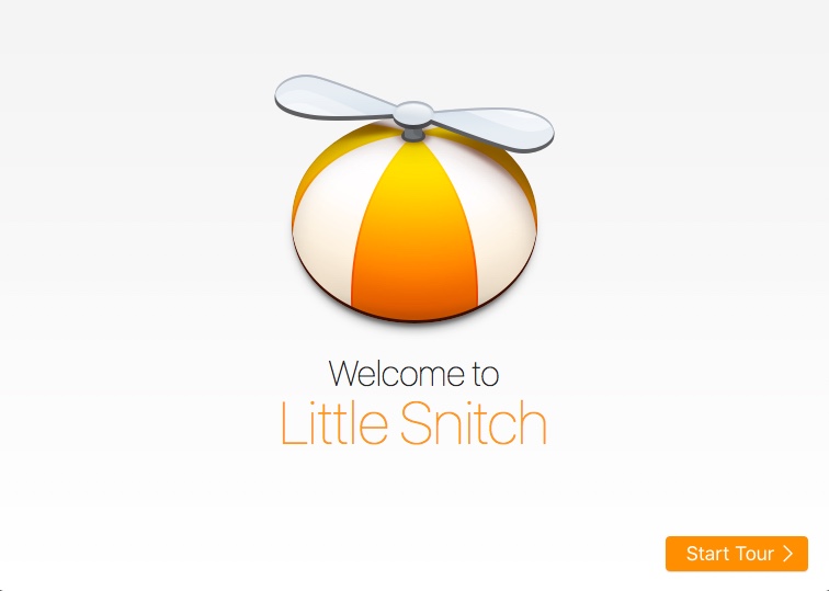 Little Snitch 4.0 : Welcome Window