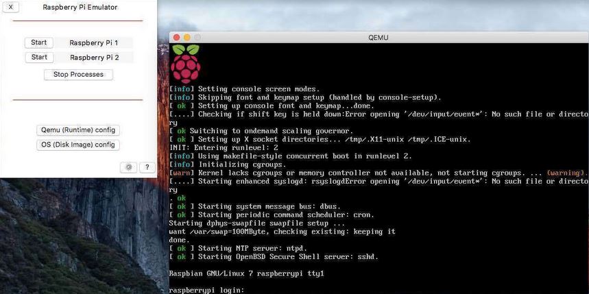 Raspberry Pi Emu 2.6 : Main Window