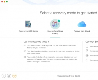 Selecting Recovery Mode