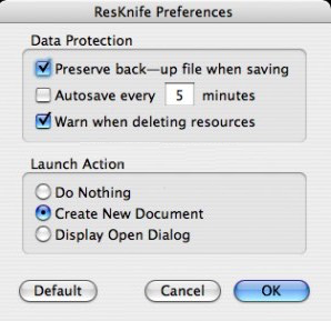 ResKnife 0.5 beta : Main window