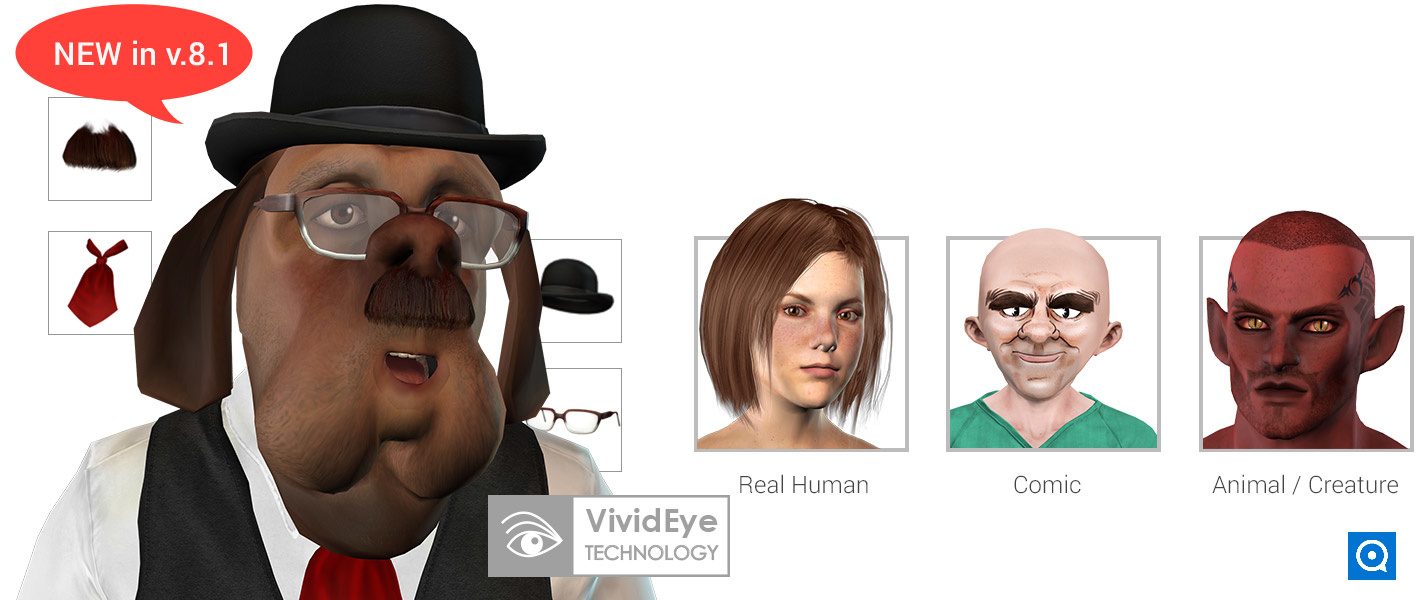 CrazyTalk 8.1 : Stylized avatars