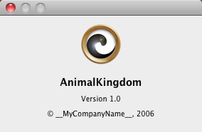 AnimalKingdom 1.0 : About