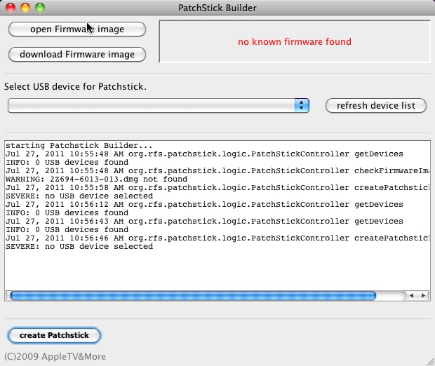 PatchStick Builder 3.0 : General View